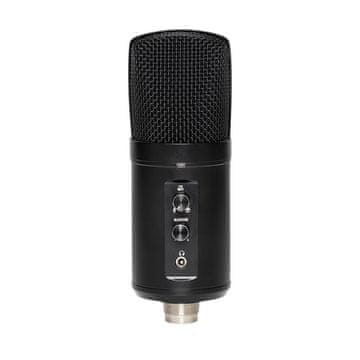 Stagg Stagg SUSM60D USB kondenzatorski mikrofon, crni, 96kHz/24bit