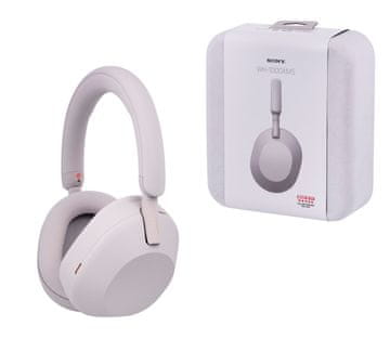 slomart Sony WH-1000XM5 slušalice, srebrne