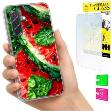 Etui za Samsung Galaxy A36 / A56 foto maska arbuz staklo 9h
