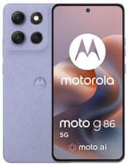 Etui za Motorola Moto G86 Power obloga foto case leptiri + staklo 9h