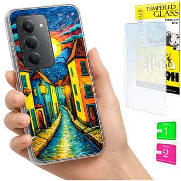 Etui za Xiaomi Redmi 15 4G / 5G 169mm maska kućište art poleđina + staklo