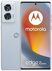 Futrola tipa novčanik za Motorola Edge 50 Fusion – torbica bluemoon s otiskom + staklo 9h