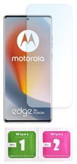 Futrola tipa novčanik za Motorola Edge 50 Fusion – torbica bluemoon s otiskom + staklo 9h