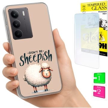 NEO Futrola za Realme C75 / 14X 5G FOTO Stražnja maska ??Ovca + 9H STAKLO