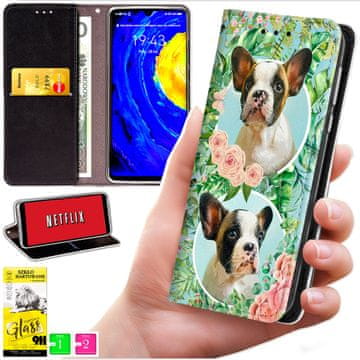 Torbica za Xiaomi Redmi 15c 5g 173 mm / poco c85, bluemoon otisak + staklo 9h