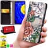 Futrola tipa novčanik za Motorola Edge 50 Fusion – torbica bluemoon s otiskom + staklo 9h