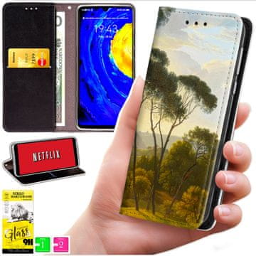 Futrola tipa novčanik za motorola edge 60 pro - maska bluemoon tisak + staklo 9h