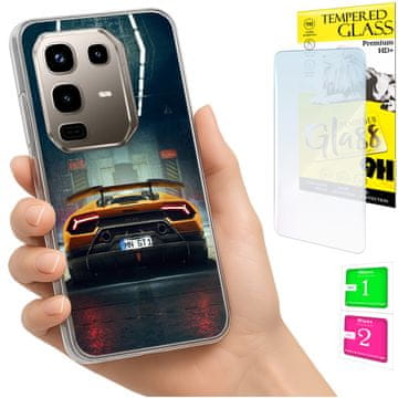 Etui za infinix note 50 pro 4g, fotokutija, maska i zaštitno staklo 9h