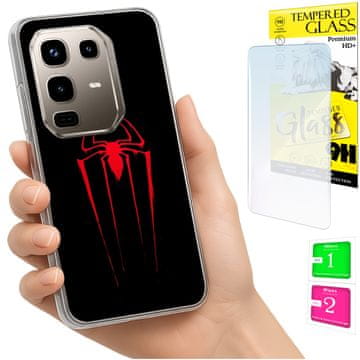Etui za infinix note 50 pro 4G, fotobudica + zaštitno staklo 9H