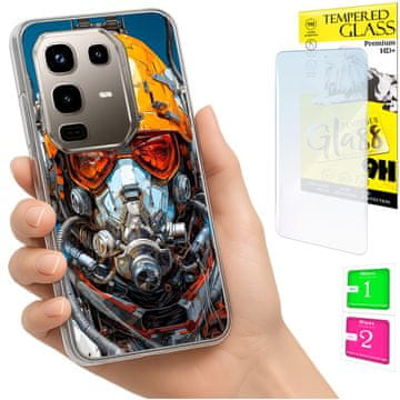 Fotka za mobitel za infinix note 50 pro 4g, maska sa staklom 9h