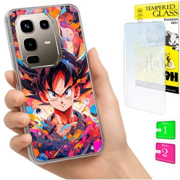 Etui za INFINIX Note 50 Pro 4G, fotofutrola sa zaštitnim staklom 9h