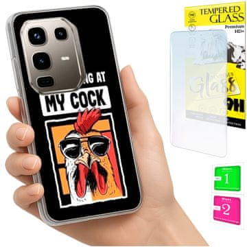 Etui za infinix note 50 pro 4g obudowa foto case pleći futerale + staklo 9h