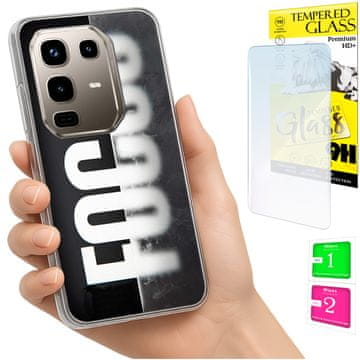 Etui za infinix note 50 pro 4g zaštitna maska sa staklom 9h