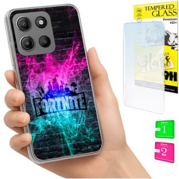 Maskica za Motorola Moto G15 / G15 Power, stražnja i zaštitno staklo