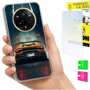 Etui za Realme 14 Pro+ 5G / 14 Pro Plus 5G maskenica sa stražnjicom + staklo 9h