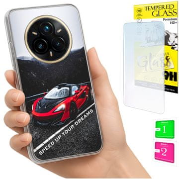 Futrola za realme 14 pro+ 5g / 14 pro plus 5g maskica i zaštitno staklo 9h