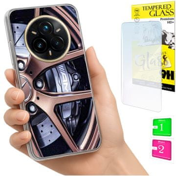 Futrola za realme 14 pro+ 5g / 14 pro plus 5g, stražnja maska i staklo 9h