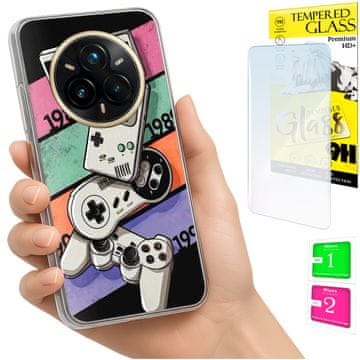 Etui za Realme 14 Pro+ 5G / 14 Pro Plus 5G maskica + 9H staklo