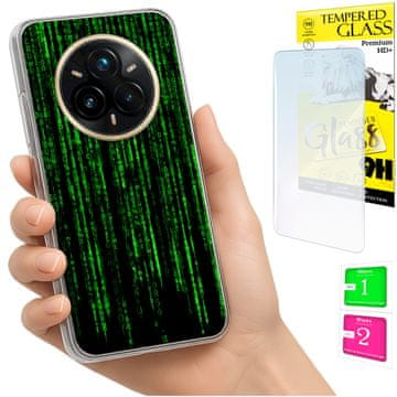 Futrola za realme 14 Pro+ 5G / 14 Pro Plus 5G, maska, stražnja strana + zaštitno staklo 9h
