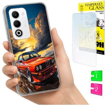 Torbica za Oppo A5 5G, maska FOTO, futrola sa stražnjom stranom + 9H staklo