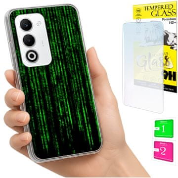 Torbica za Oppo A5 5G maska FOTO stražnja koricu i staklo 9H