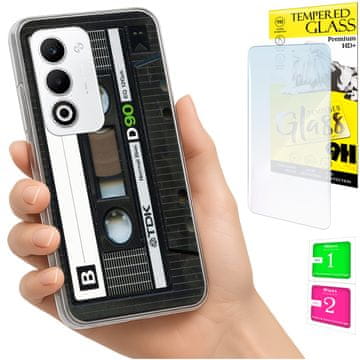 Etui za Oppo A5 5G fotografija maska stražnja torbica + staklo 9h