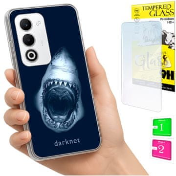 Etui za Oppo A5 5G, maskica FOTO, torbica za leđa + 9H staklo