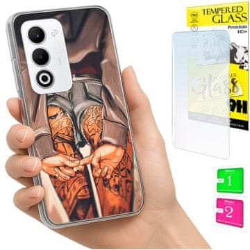 Fotookvir za Oppo A5 5G, futrola sa zaštitnim staklom 9h