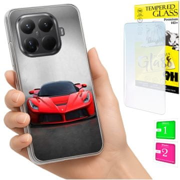 Futrola za Xiaomi 15T Pro etui foto case sa zaštitnim staklom 9h