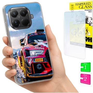 Etui za Xiaomi 15T Pro, maskica s fotografijom, futrola i staklo 9H