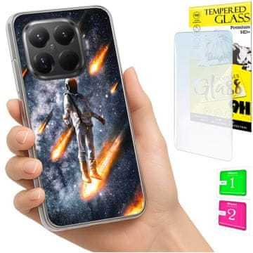 Etui za Xiaomi 15T pro, fotografska maska sa zaštitnim staklom 9h