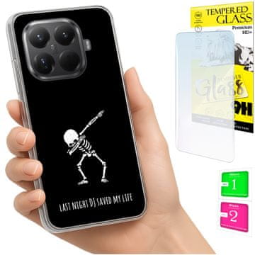 Etui za Xiaomi 15T Pro, foto maska, futrola i zaštitno staklo 9h