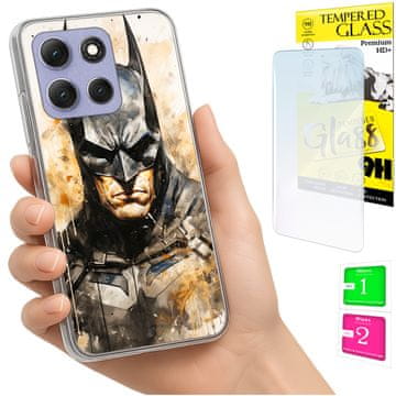Etui za Motorola Moto G86 Power obloga foto case maska sa staklom 9h