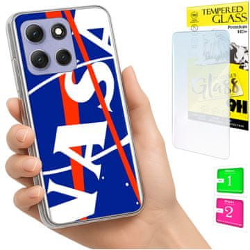 Etui za Motorola Moto G86 Power, fotoprotektivna maska sa staklom 9h