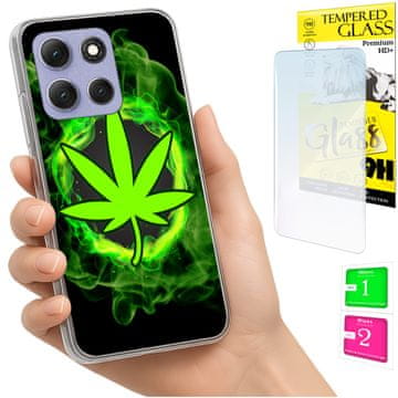 Fotkućica za Motorola Moto G86 Power, maska, stražnja korica + staklo 9h