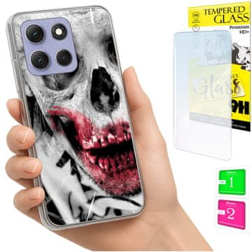 Etui za Motorola Moto G86 Power Obudowa FOTO maskica futrola + staklo 9H