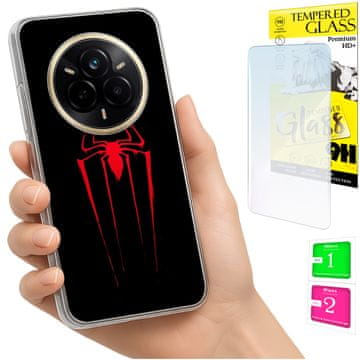 Torbica za Realme 14 Pro 5G FOTO maskica s poklopcem Plus zaštitno staklo 9H