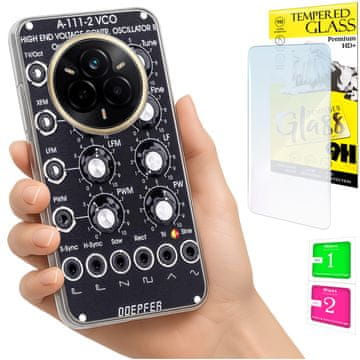 Etui za Realme 14 Pro 5G foto maskica stražnja strana futrola + staklo 9h