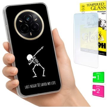 Futrola za Realme 14 Pro 5G s foto otvorom i zaštitnim staklom 9h