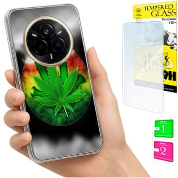 Etui za Realme 14 Pro 5G Foto maskica, stražnja strana i prednje staklo 9H