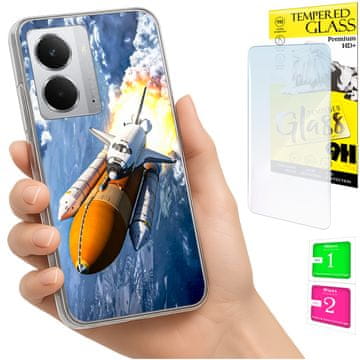 Etui za Realme 14 5G / 14T 5G, fotofutrola, maska s 9h staklom