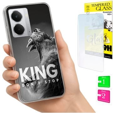 Futrola za Realme 14 5G / 14T 5G, foto zaštitna maska sa staklom 9h