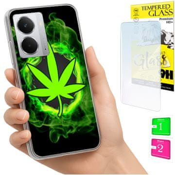 Etui za Realme 14 5G / 14T 5G, maskica s fotografijom, stražnja maska, futrola + staklo 9H