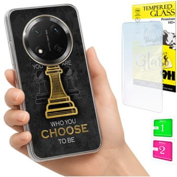 Fotkućište za Honor Magic7 Lite maska sa zaštitnim staklom 9h