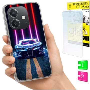 Futrola za Oppo A40 / A40m / A60 5G, maska foto, staklo 9h