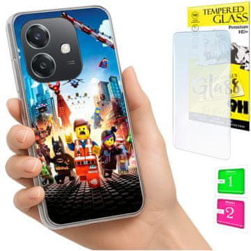 Futrola za Oppo A40 / A40m / A60 5G, foto maskica, staklo 9h