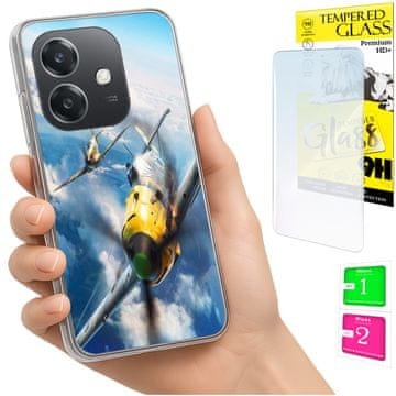 Futrola za Oppo A40 / A40m / A60 5G, foto kućište, staklo 9h