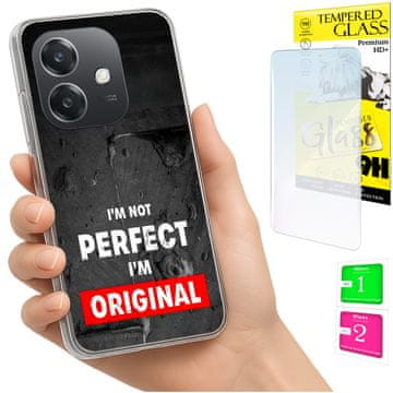 Etui za Oppo A40 / A40m / A60 5G maske fotookvir sa staklom 9h