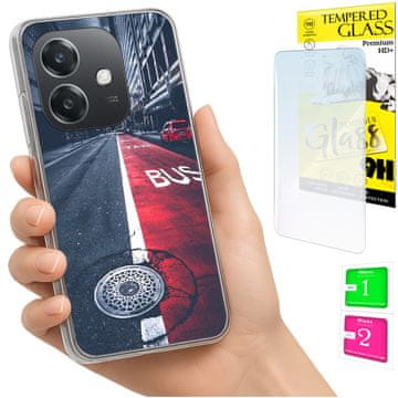Etui za Oppo A40 / A40m / A60 5G s fotografijom, maska, torbica, staklo 9h