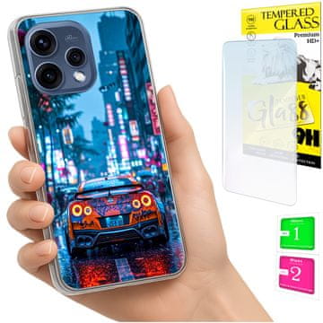 Futrola za Oppo Reno 15 5foto case s leđima i zaštitnim staklom 9h